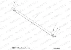 DRIVE TRAIN | DRIVE TRAIN, FRONT PROP SHAFT - Z20CHA57A2/E57AM (C701043-2)
