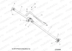 DRIVE TRAIN | DRIVE TRAIN, FRONT PROP SHAFT - Z20NAE92KL (C700999)