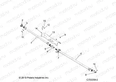 DRIVE TRAIN | DRIVE TRAIN, FRONT PROP SHAFT - Z20P4E92AC/BC/F92AC (C700359-2)