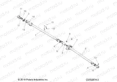 DRIVE TRAIN | DRIVE TRAIN, FRONT PROP SHAFT - Z20RAB92AC/BC/AR/BR/D92AC/BC/AR/BR (C0702874-3)