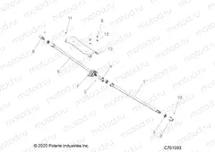 DRIVE TRAIN | DRIVE TRAIN, FRONT PROP SHAFT - Z21N4E99NG (C701093)