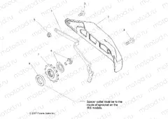 DRIVE TRAIN | DRIVE TRAIN, FRONT SPROCKET GUARD - A09GP52AA (49ATVSPROCKET08OUT525)