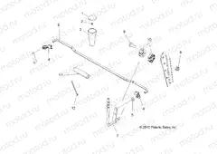 DRIVE TRAIN | DRIVE TRAIN, GEAR SELECTOR - A13MH76FF (49ATVGEARSELECT11SP500)