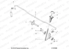 DRIVE TRAIN | DRIVE TRAIN, GEAR SELECTOR - A23SDE57P4 (C101699)