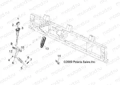 DRIVE TRAIN | DRIVE TRAIN, GEAR SELECTOR - R13RH50AG/AH/AM/AR (49RGRGEARSELECT11500CREW)