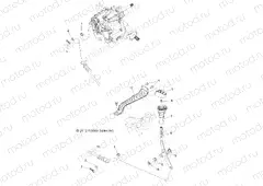 DRIVE TRAIN | DRIVE TRAIN, GEAR SELECTOR - R13VH57FX (49ATVGEARSELECT13RZR570I)