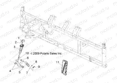 DRIVE TRAIN | DRIVE TRAIN, GEAR SELECTOR - R13WH90DG (49RGRGEARSELECT10800CREW)