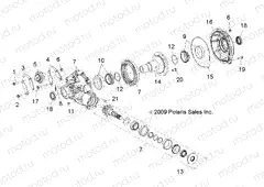 DRIVE TRAIN | DRIVE TRAIN, GEARCASE, CARRIER, INTERNAL COMPONENTS - R11VH76/VY76 ALL OPTIONS (49RGRGEARCASERR10RZRS)
