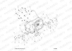 DRIVE TRAIN | DRIVE TRAIN, GEARCASE, MAIN, MOUNTING - Z23RGD2KAJ/AK/BJ/BK (C703244)