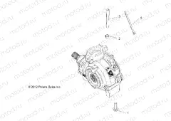 DRIVE TRAIN | DRIVE TRAIN, GEARCASE MOUNTING, FRONT - A18SVS95CR/ER