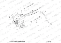 DRIVE TRAIN | DRIVE TRAIN, GEARCASE MOUNTING, REAR - A23SVA85A3 (C102125)