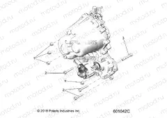 DRIVE TRAIN | DRIVE TRAIN, GEARCASE MOUNTING - S20FJB8/FJE8/FJP8 ALL OPTIONS (601042C)