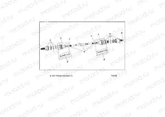 DRIVE TRAIN | DRIVE TRAIN, HALF SHAFT, FRONT - Z22RME2KAG/BG/K2KAN/BN (703030)