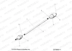 DRIVE TRAIN | DRIVE TRAIN, HALF SHAFT, REAR - Z20PAL92AG/AP/BG/BP/LG/G92AG/AP/LG (C0704021-1)