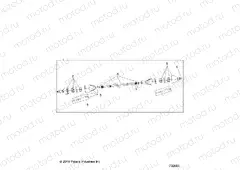 DRIVE TRAIN | DRIVE TRAIN, HALF SHAFT, REAR - Z21R4F92AH/BH (702695)