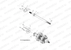 DRIVE TRAIN | DRIVE TRAIN, JACKSHAFT and DRIVESHAFT - S20DCH8PS ALL OPTIONS (49SNOWDRIVETRAIN16PROS)