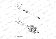 DRIVE TRAIN | DRIVE TRAIN, JACKSHAFT and DRIVESHAFT - S20DCH8RS ALL OPTIONS (600944)