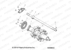 DRIVE TRAIN | DRIVE TRAIN, JACKSHAFT and DRIVESHAFT - S20EEC8PS ALL OPTIONS (600885C)