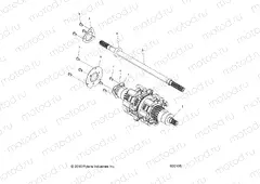 DRIVE TRAIN | DRIVE TRAIN, JACKSHAFT and DRIVESHAFT - S20EFS8RS/8RE ALL OPTIONS (600106)