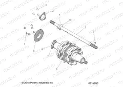 DRIVE TRAIN | DRIVE TRAIN, JACKSHAFT and DRIVESHAFT - S20ELS8RS/8RE ALL OPTIONS (C601590)