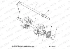 DRIVE TRAIN | DRIVE TRAIN, JACKSHAFT and DRIVESHAFT - S20FJB8/FJE8/FJP8 ALL OPTIONS (600621C)