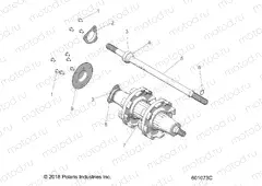 DRIVE TRAIN | DRIVE TRAIN, JACKSHAFT and DRIVESHAFT - S22TDL8RS/8RE ALL OPTIONS (601073C)