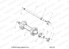 DRIVE TRAIN | DRIVE TRAIN, JACKSHAFT and DRIVESHAFT - S23FJE9FS/9FE ALL OPTIONS (C601741)