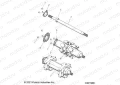 DRIVE TRAIN | DRIVE TRAIN, JACKSHAFT and DRIVESHAFT - S23TFK8RS (C601989)