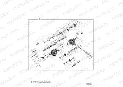 DRIVE TRAIN | DRIVE TRAIN, MAIN GEARCASE - 16RMA57A1/A4/A9/L1/E57AS (700245)