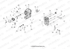 DRIVE TRAIN | DRIVE TRAIN, MAIN GEARCASE - A08MH76SS/SF (49ATVGEARCASE08SP800EFI)