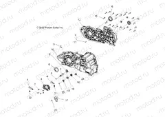 DRIVE TRAIN | DRIVE TRAIN, MAIN GEARCASE - A09MN50ET (49ATVGEARCASE09SP500)