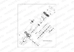 DRIVE TRAIN | DRIVE TRAIN, MAIN GEARCASE - A13MN50ET/EX (49ATVGEARCASE1333079)