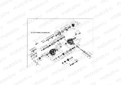 DRIVE TRAIN | DRIVE TRAIN, MAIN GEARCASE - A15DAA32EA/EJ (49ATVGEARCASE1333373)