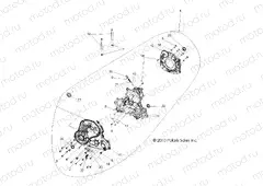 DRIVE TRAIN | DRIVE TRAIN, MAIN GEARCASE - A15SVA85AD (49ATVGEARCASE1332847)