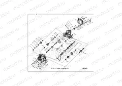 DRIVE TRAIN | DRIVE TRAIN, MAIN GEARCASE - A18SVE95BR (100063)