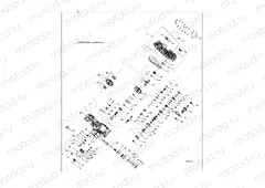 DRIVE TRAIN | DRIVE TRAIN, MAIN GEARCASE - A23SEA57A1/A3/A6/A9 (101516)