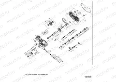 DRIVE TRAIN | DRIVE TRAIN, MAIN GEARCASE - A23SHE57AL/AS (1334635)
