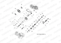 DRIVE TRAIN | DRIVE TRAIN, MAIN GEARCASE INTERNAL - A13DH50AX/AZ (49ATVTRANSINTL1332579)