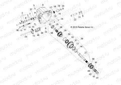 DRIVE TRAIN | DRIVE TRAIN, MAIN GEARCASE INTERNAL COMPONENTS 2 - R13VE76FX/FI (49RGRTRANSINTL211RZRSI)