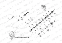 DRIVE TRAIN | DRIVE TRAIN, MAIN GEARCASE INTERNAL - R15RAA76AA/AJ (49RGRTRANSINTL106X6)
