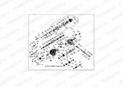 DRIVE TRAIN | DRIVE TRAIN, MAIN GEARCASE INTERNAL - R15RUA87/E87/YAA/ZAC ALL OPTIONS (49RGRTRANSINTL1333145)