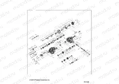 DRIVE TRAIN | DRIVE TRAIN, MAIN GEARCASE INTERNAL - R18RVA87A1/B1/E87A9/B9 (701328)
