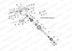 DRIVE TRAIN | DRIVE TRAIN, MAIN GEARCASE INTERNALS 2 - R11VH76/VY76 ALL OPTIONS (49RGRTRANSINTL211RZRS)