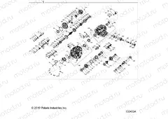 DRIVE TRAIN | DRIVE TRAIN, MAIN GEARCASE INTERNALS - D20BBPD4B4/APD4B4 (1334334)