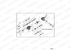 DRIVE TRAIN | DRIVE TRAIN, MAIN GEARCASE INTERNALS - R16RGE99A7/AE/AV (700276)