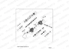 DRIVE TRAIN | DRIVE TRAIN, MAIN GEARCASE INTERNALS - R18RRU99AS/BS (702031)