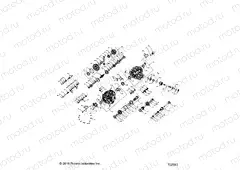 DRIVE TRAIN | DRIVE TRAIN, MAIN GEARCASE INTERNALS - R19RRU99/A/B (702593)
