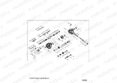DRIVE TRAIN | DRIVE TRAIN, MAIN GEARCASE INTERNALS - Z20NAE99AC/AL/AN/BC/BL/BN/LL/K99AF/AK/BF/BK (702682)