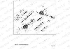 DRIVE TRAIN | DRIVE TRAIN, MAIN GEARCASE INTERNALS - Z21R4F92AH/BH (1334610)