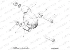 DRIVE TRAIN | DRIVE TRAIN, MAIN GEARCASE, ISOLATOR - D20BEP99A4/B4/GP99A4 (C0703881-2)
